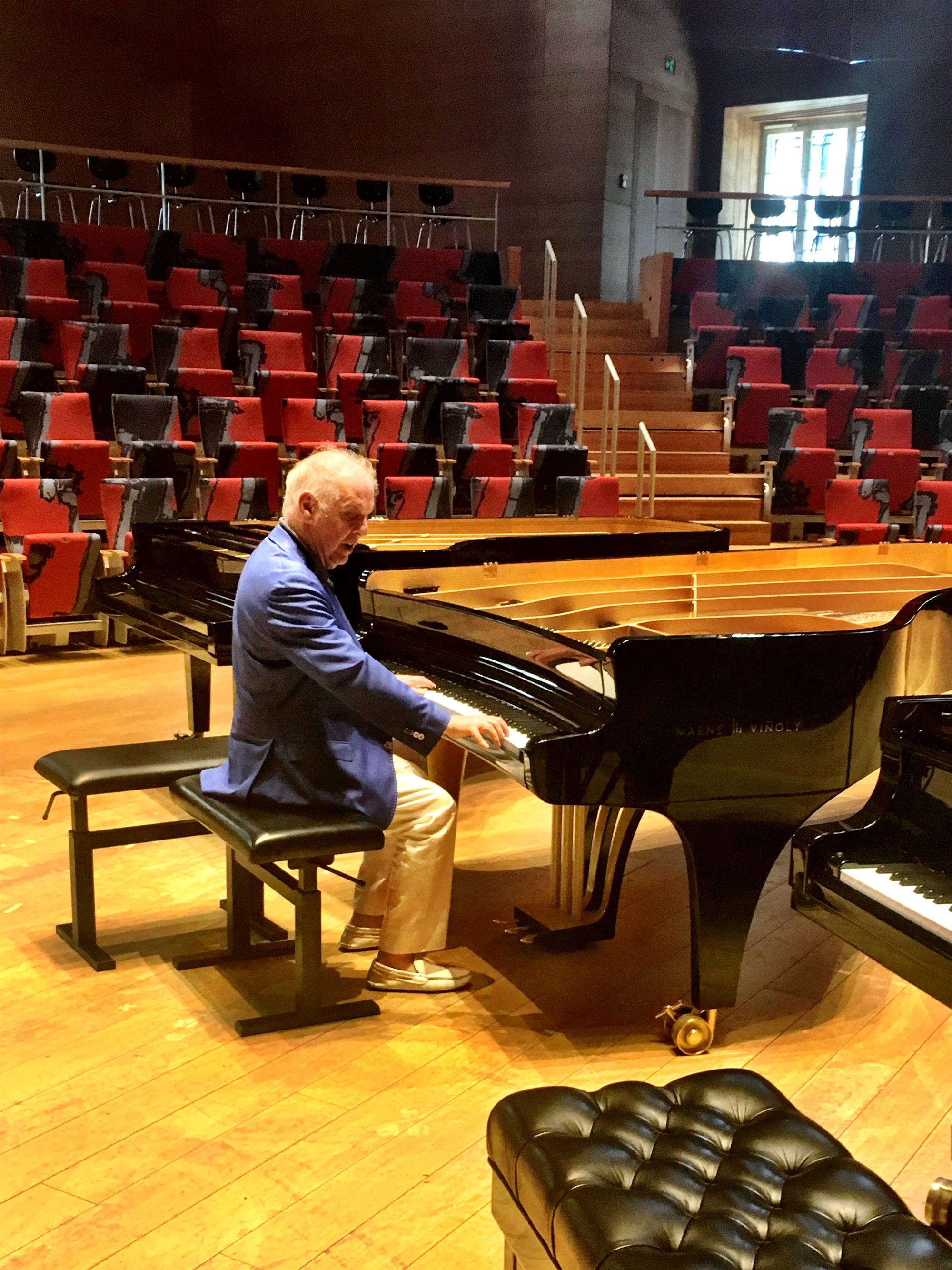 Barenboim in the Boulezsaal