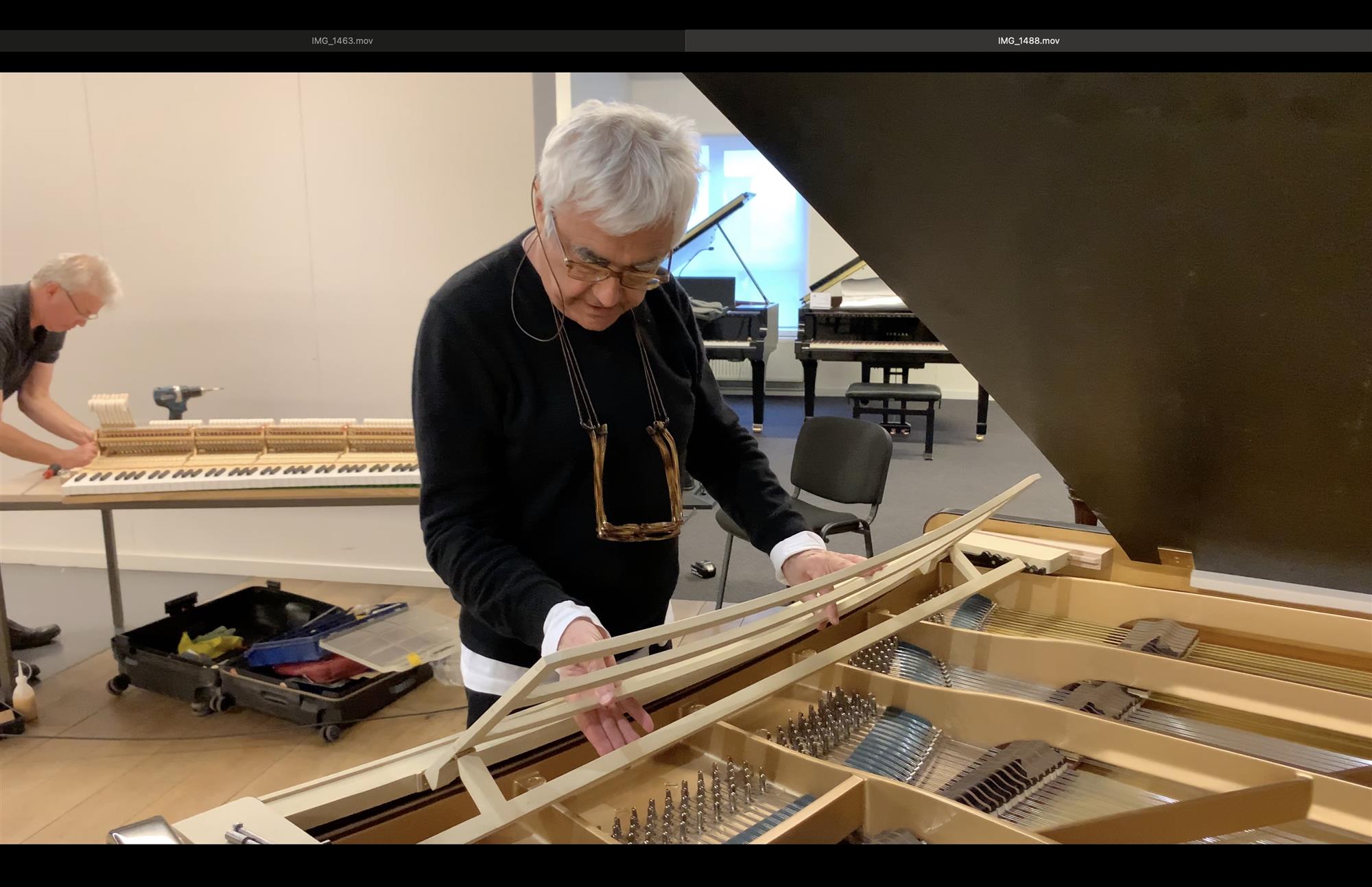 Rafael Viñoly at work